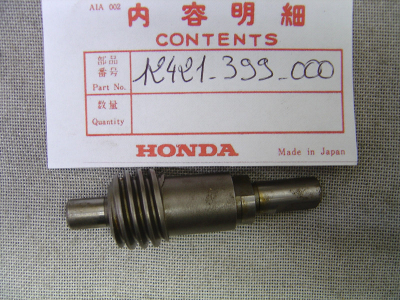 Vis sans fin compte-tours pompe à huile Honda 125 Twin TD