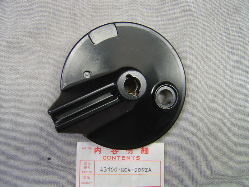 Flasque tambour frein Honda CR80RC 82-83 | Réf. 43100GC4000ZA