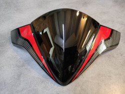 Visière de compteur noire et rouge CB1000R HONDA 64210-MFN-730ZA