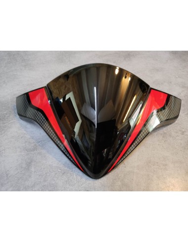 Visière de compteur noire et rouge CB1000R HONDA 64210-MFN-730ZA