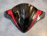Visière de compteur noire et rouge CB1000R HONDA 64210-MFN-730ZA