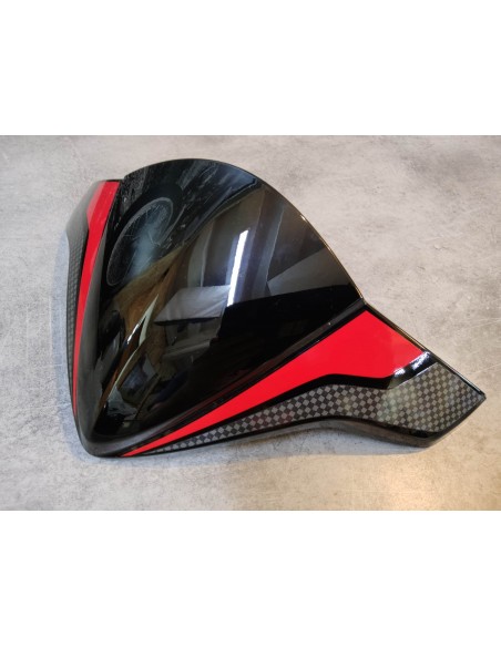 Visière de compteur noire et rouge CB1000R HONDA 64210-MFN-730ZA