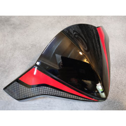 Visière de compteur noire et rouge CB1000R HONDA 64210-MFN-730ZA