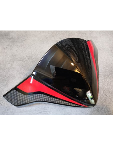 Visière de compteur noire et rouge CB1000R HONDA 64210-MFN-730ZA