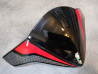 Visière de compteur noire et rouge CB1000R HONDA 64210-MFN-730ZA