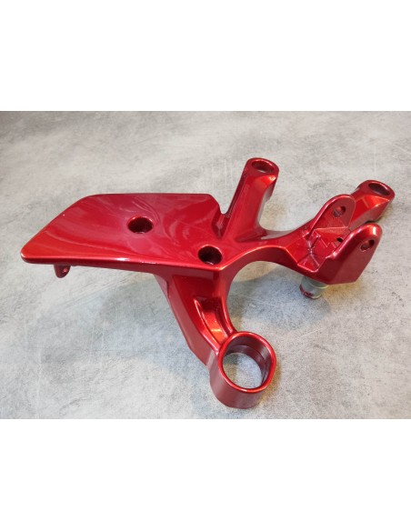 Porte repose pied principal rouge (R320P) CB1000R/RA 09-11 HONDA 50655-MFN-D00ZD