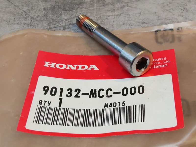 Vis à clé Allen filetage rouge 8x45 mm HONDA 90132-MCC-000