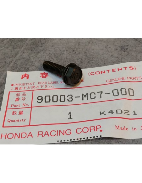 Vis à tête hexagonale épaulée 6x20 mm HONDA HRC 90003-MC7-000