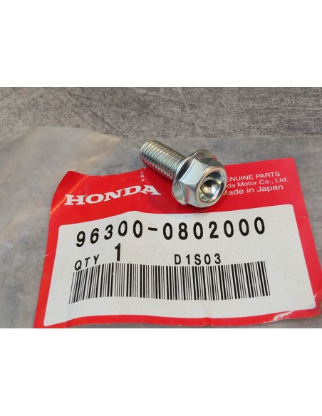Vis à tête hexagonale épaulée creuse 8x20 HONDA 96300-0202000