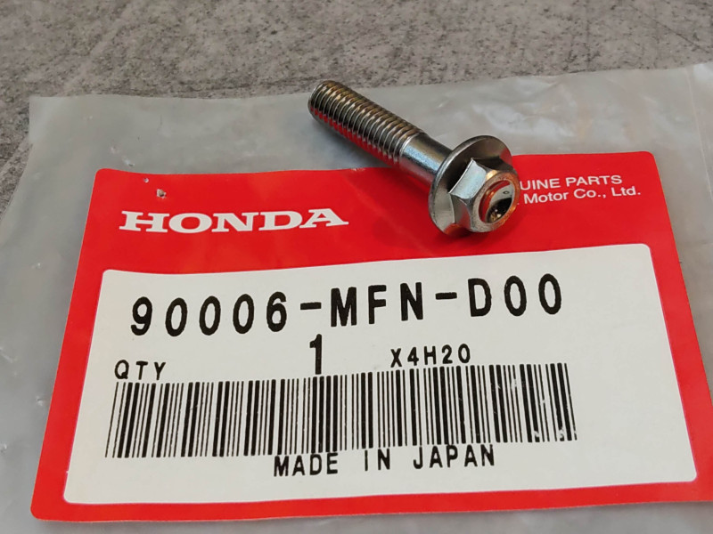 Vis à tête hexagonale épaulée HONDA 90006-MFN-D00