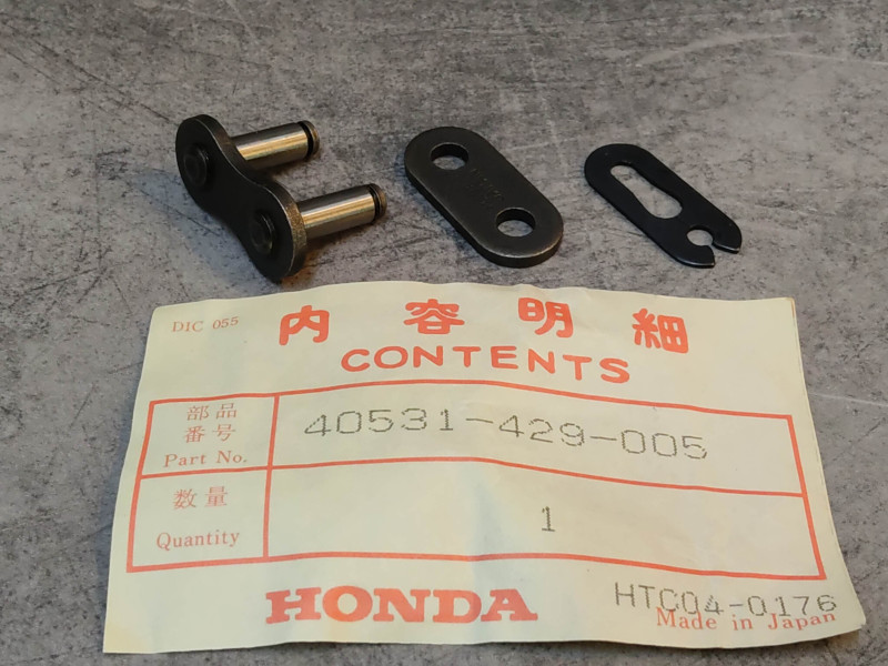 Attache rapide chaine XR200 XR500 MBX125 HONDA 40531-429-005
