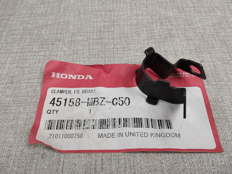 agrafe de durite de frein AV HORNET CB600 F2007/2012 HONDA 45158-MBZ-C50
