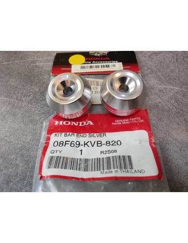 Kit bouchons poignées de guidon HONDA 08F69-KVB-820