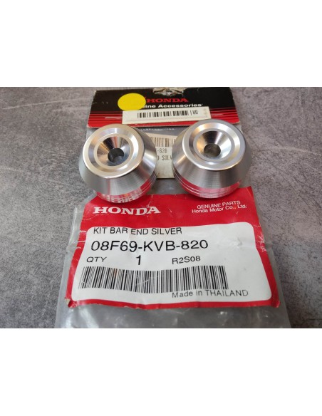 Kit bouchons poignées de guidon HONDA 08F69-KVB-820