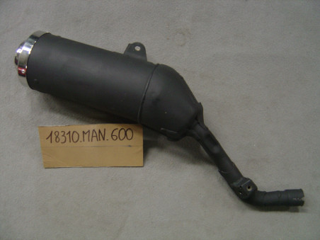 Silencieux échappement droit Honda NX650 Dominator 1995 - Réf. 18310MAN600