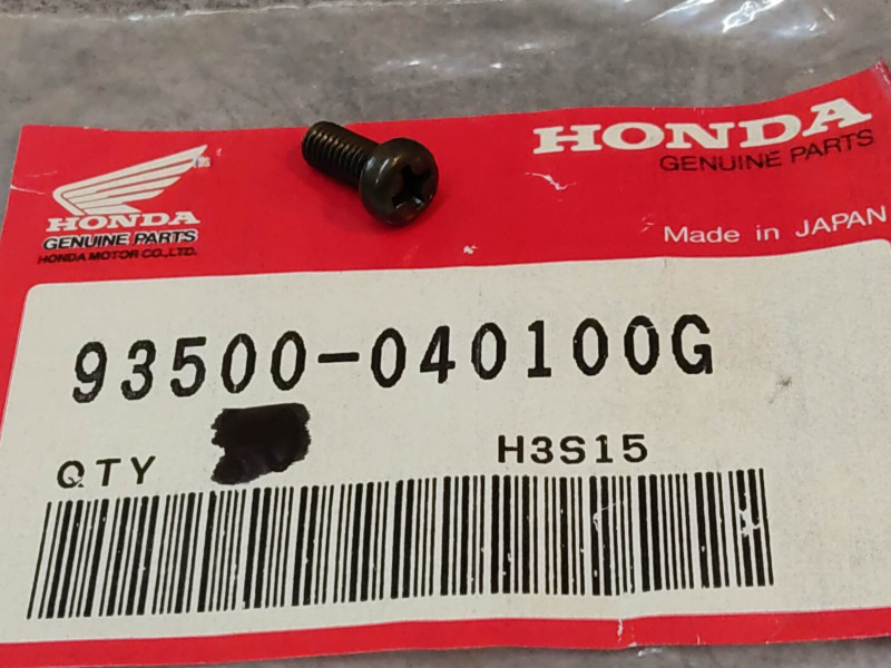 Vis cruciforme 4x10 mm HONDA 93500-040100G