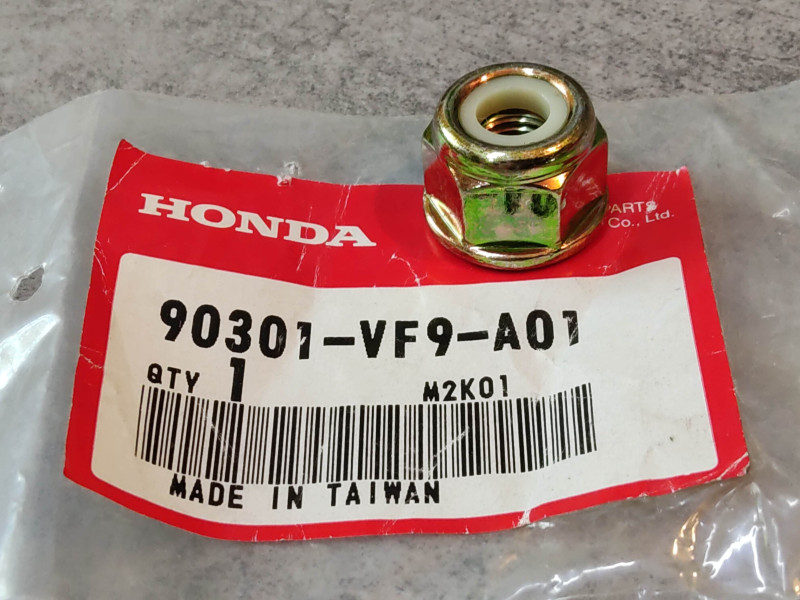 Ecrou lame 10 mm MOTOCULTURE HONDA 90301-VF9-A01