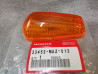 Cabochon clignotant avant gauche CB600F XL650V XL100V... HONDA 33452-MAZ-013