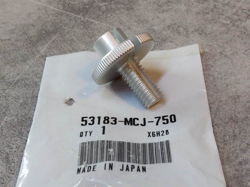 Boulon de reglage de cable CBR900 CBR1000 HONDA 53183-MCJ-750