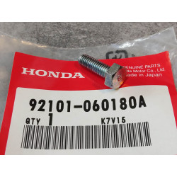 Vis à tête hexagonale 6x18 mm HONDA 92101-060180A