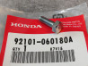 Vis à tête hexagonale 6x18 mm HONDA 92101-060180A
