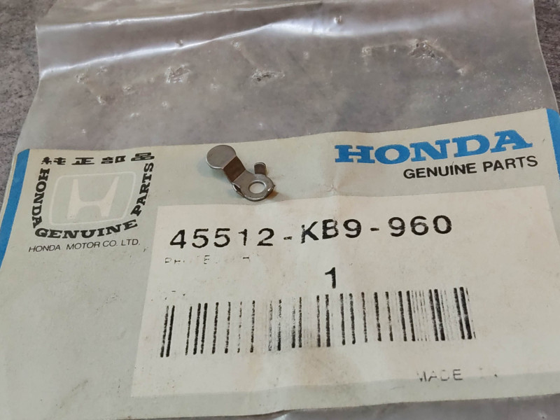 Pièce de protection SJ50 SJ100 BALI CA125 CMX250 HONDA 45512-KB9-960