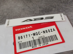 Autocollant ABS CB1100 EX 2014 HONDA 86171-MGC-N60ZA