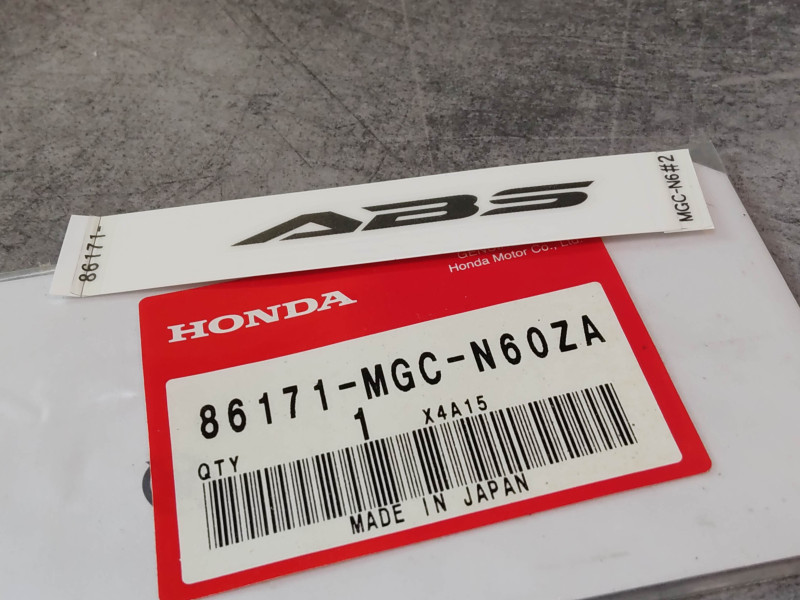 Autocollant ABS CB1100 EX 2014 HONDA 86171-MGC-N60ZA