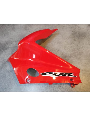 Carenage avant gauche rouge CBR125 2004 HONDA 64220-KPP-860ZF