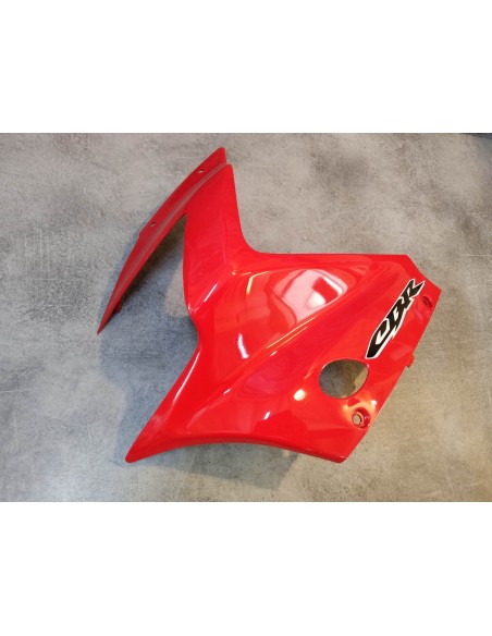 Carenage avant gauche rouge CBR125 2004 HONDA 64220-KPP-860ZF