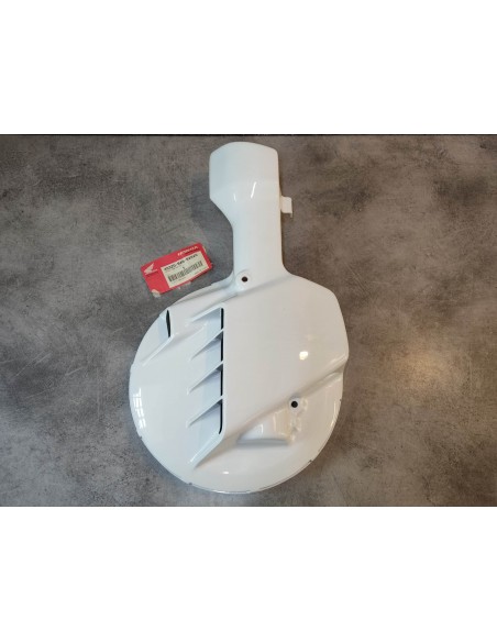 Protège disque avant blanc NX650 DOMINATOR 90-94 HONDA 45320-MAN-620ZG