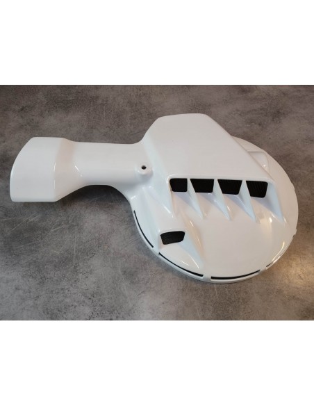 Protège disque avant blanc NX650 DOMINATOR 90-94 HONDA 45320-MAN-620ZG