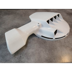 Protège disque avant blanc NX650 DOMINATOR 90-94 HONDA 45320-MAN-620ZG