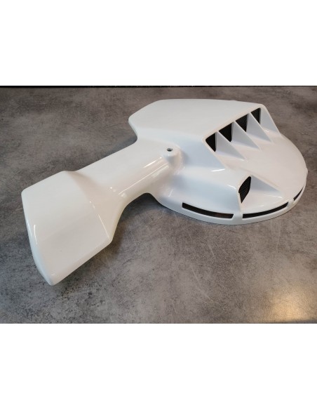 Protège disque avant blanc NX650 DOMINATOR 90-94 HONDA 45320-MAN-620ZG