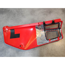 Cache latéral droit rouge NX650 DOMINATOR 88-91 HONDA 83510-MN9-000ZA