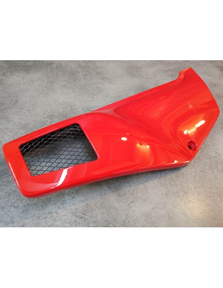 Cache latéral droit rouge NX650 DOMINATOR 88-91 HONDA 83510-MN9-000ZA