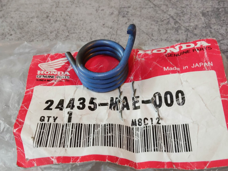 Ressort verrouillage selection (bleu) CBR900 CBR600 HONDA 24435-MAE-000