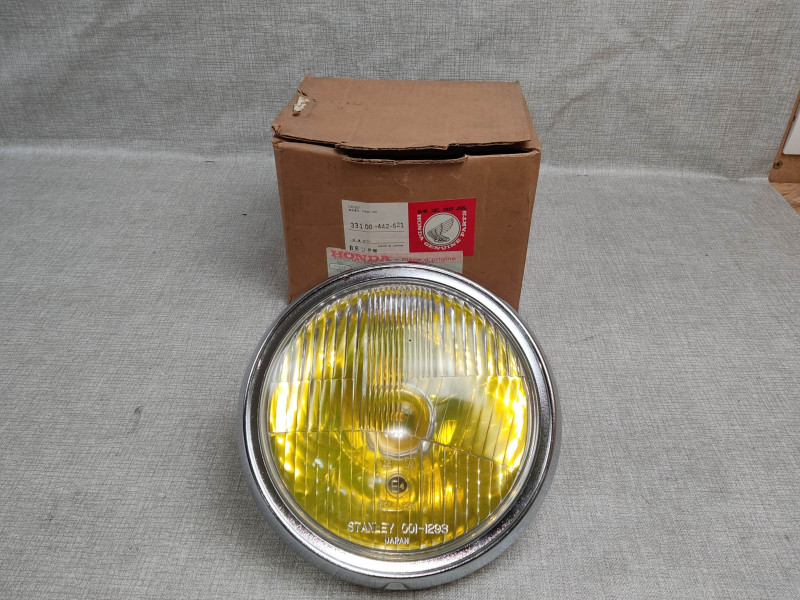 Optique Phare Complet Honda CB250N CM125C - Réf 33100-442-621