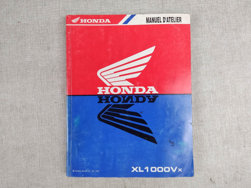 Manuel de Réparation Honda XL1000V Varadero 1999 - 63MBT00