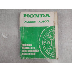 Manuel de Réparation Honda XL600R XL600L 1983 - Ref 66MG200