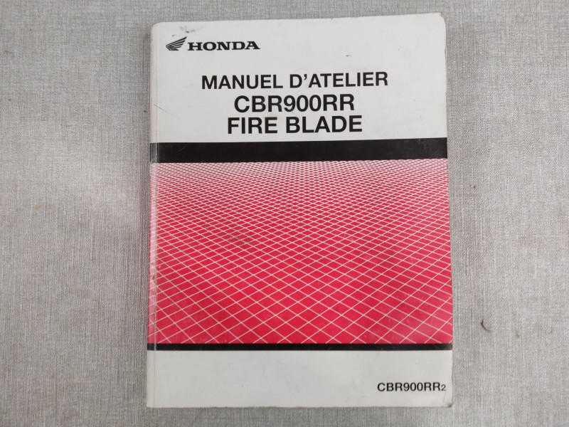 Manuel Atelier Honda CBR900RR2 2002 – Réf. 63-MCJ-30