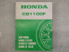 Manuel Atelier Honda CB1100 F Bol d'Or 66-MG5-00 | 1983