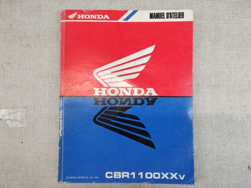 Manuel Atelier Honda CBR1100XX V 2005 – Réf. 63-MAT-00