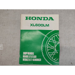 Additif Manuel Réparation Honda XL600LM 67MK500Z