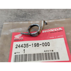 Ressort butée de tambour (blanc) CD90 80 TRX70 86/87 HONDA 24435-198-000