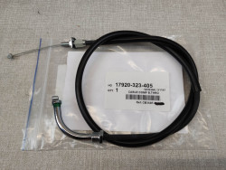 Cable de gaz retour (B) de CB500 K0/K1 neuf origine HONDA 17920-323-405
