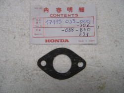 Joint papier de pipe d'admission de CF70Chaly SS50Z K1 ATC70 idem 1711903530