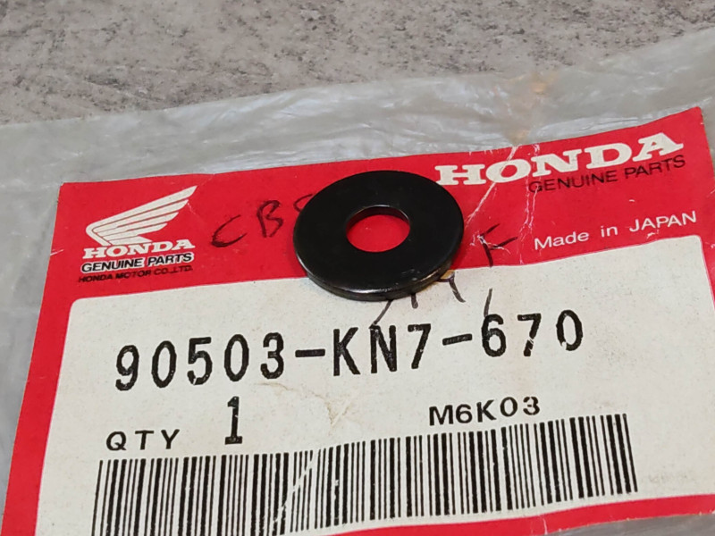 Rondelle 6.5 mm HONDA 90503-KN7-670