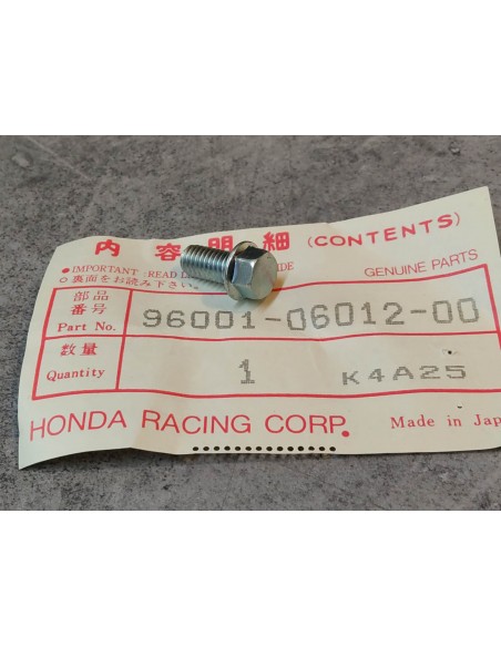 Vis à tête hexagonale épaulée 6x12 mm HONDA 96001-06012-00