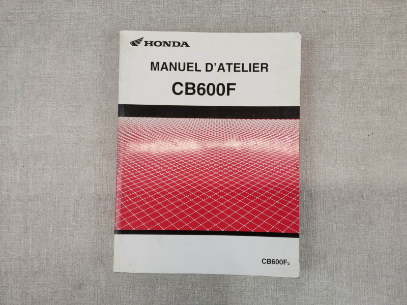 MANUEL D'ATELIER ORIGINE HONDA CB600F5 2005 63-MBZ50 63MBZ50